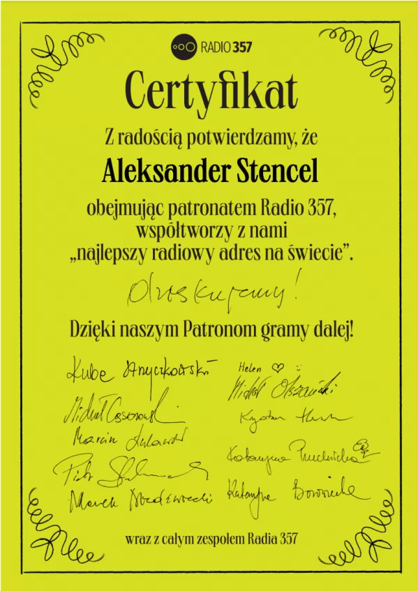 Nasza firma jest sponsorem